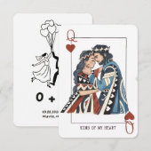 Roi de mon cœur – Invitation pour la soirée Henna  (Devant / Derrière)