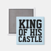ROI DE SON CHÂTEAU MAGNETS (Recto/Verso)