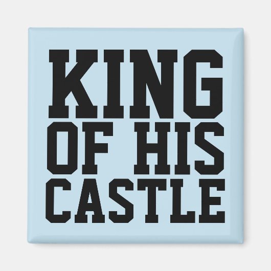 ROI DE SON CHÂTEAU MAGNETS (Devant)