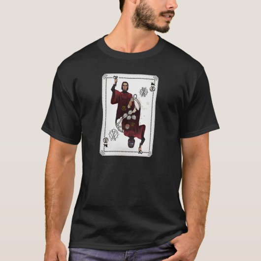 Roi de T-shirt de ciseaux (Devant)