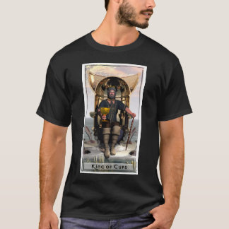 Roi de T-shirt d'obscurité de tasses