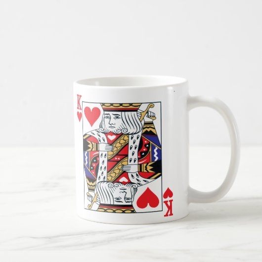 Roi de tasse de coeurs (Droite)