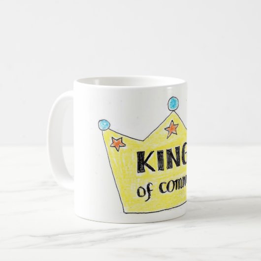 Roi de tasse de comms (Devant gauche)
