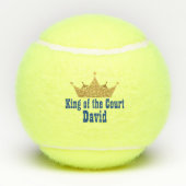 Roi des balles de tennis de court (Dos)