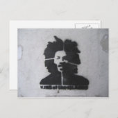 Roi des îles Carte postale graffiti (Devant / Derrière)