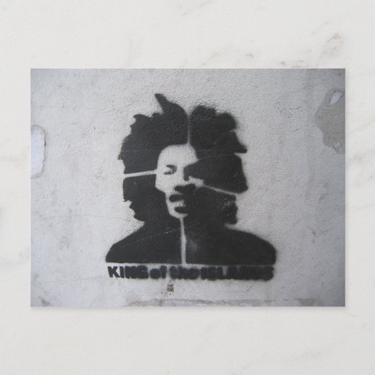 Roi des îles Carte postale graffiti (Devant)