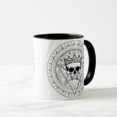 Roi des morts : Sombre Vampire Royal Sigil Mug (Devant droit)