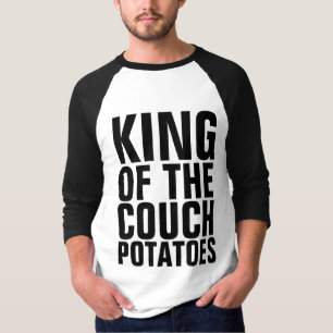 ROI DES POMMES DE TERRE DE COUCHE, T-shirts PAPA