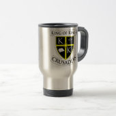 Roi des Rois Travel Mug w/Shield (Devant droit)