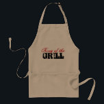 Roi des tabliers de gril<br><div class="desc">Roi des tabliers de gril pour des rois de BBQ. Cadeau de barbecue pour les hommes.</div>