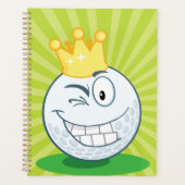 Roi Drôle de Balle de Golf Roi du Golf (Devant)