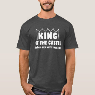Roi drôle de T-shirt de la fête des pères de