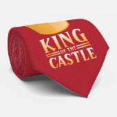 Roi du château cravate rouge (Roulé)