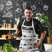 Roi du grill : tablier sur mesure