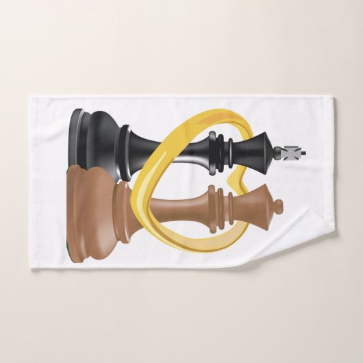 Roi et reine (Serviette à main)