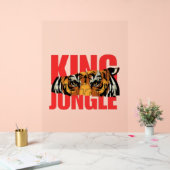 Roi Jungle – Conception de la puissance du tigre s (Mariage)