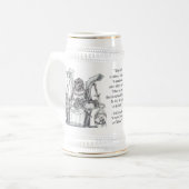 Roi nain de Liche - tasse et bière Stein de Mead (Devant gauche)