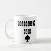 Roi Rockabilly avec Mug Spade (Gauche)