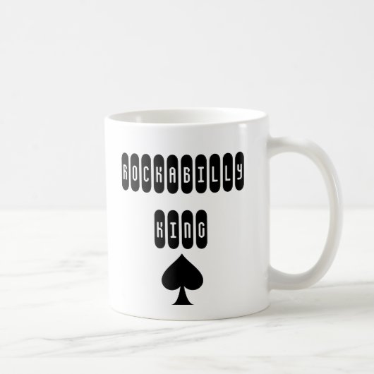 Roi Rockabilly avec Mug Spade (Droite)