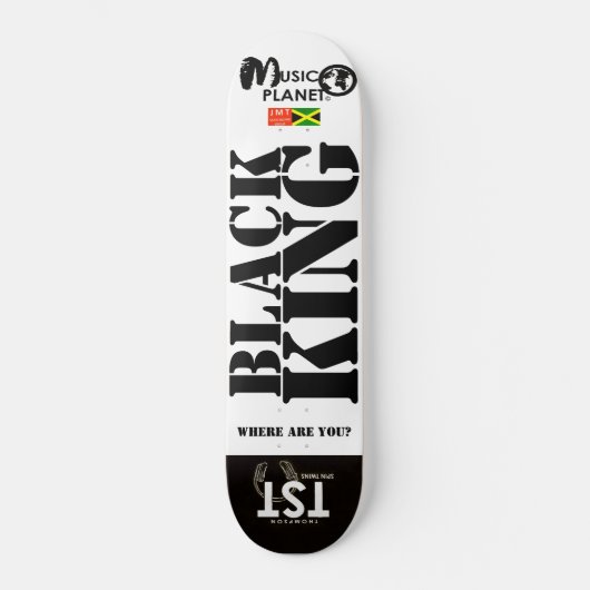 ROi SKATEBOARD noir (Recto)