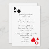 Rois et faire-part de mariage de la Reine (3) (Devant / Derrière)