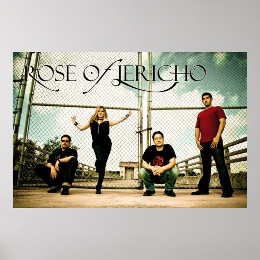 ROJ Band Chain Link Fence Poster (Voorkant)