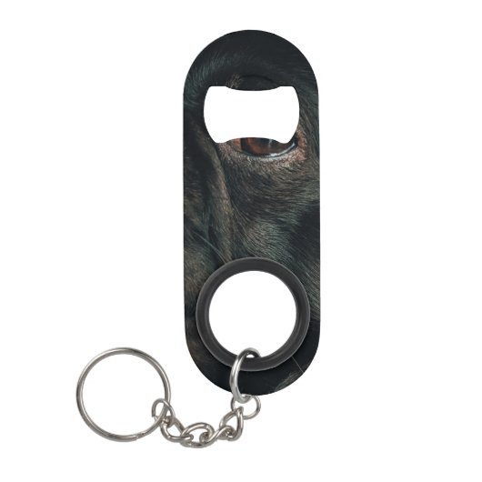 rojo-hond mini flessenopener (Voorkant)
