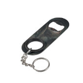 rojo-hond mini flessenopener (Achterkant Gekanteld)