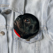 rojo-hond ronde button 4,0 cm (In situ)