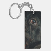 rojo-hond sleutelhanger (Voorkant Links)