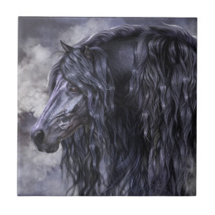 Roke en Ebony Art Tile Tegeltje