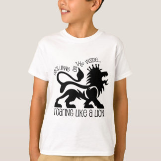 Roken als een leeuw t-shirt