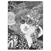 Roken, carnavalsmijter Klembord (Achterkant)