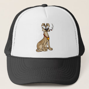 Roken Cartoon Dog Trucker Pet