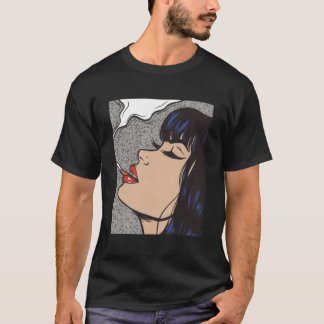 Roken Comic Pop Art Girl T-shirt