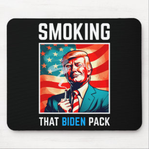 Roken die Biden Pack - Trump 2024 Muismat