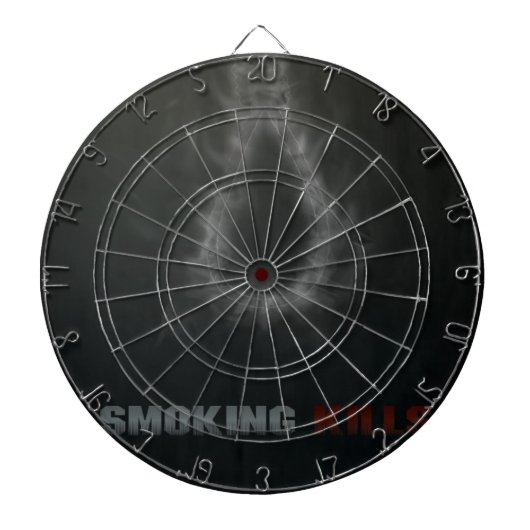 Roken doodt de helling dartbord (Voorkant)