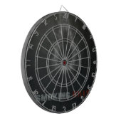 Roken doodt de helling dartbord (Voorkant Links)