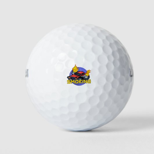 Roken Golfballen (Voorkant)