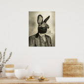 Roken Hare Poster (Keuken)