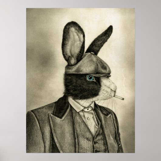 Roken Hare Poster (Voorkant)
