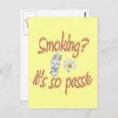 Roken - Het is zo passé Briefkaart (Voorkant / Achterkant)