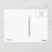 Roken Lady Briefkaart (Achterkant)