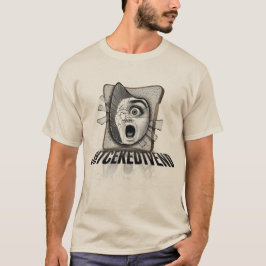 Roken Mirror Toast Horror Illustratie T-shirt