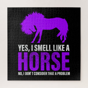 Roken Naar Een Paard is Geen Probleem Legpuzzel