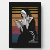 Roken Nuns Retro-stijl Fotoplaat (voorkant)