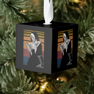 Roken Nuns Retro-stijl Kubus Ornament