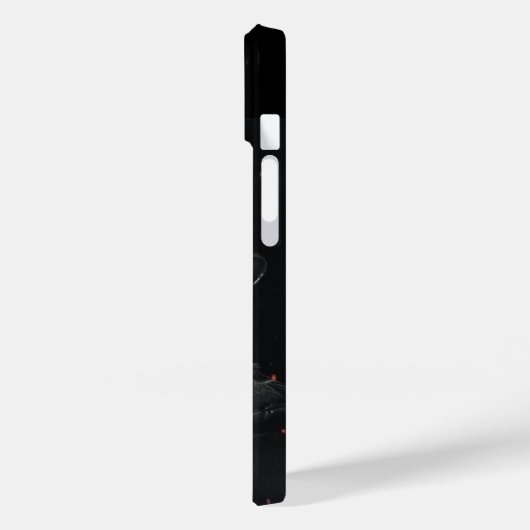 Roken Skelet Sigarette Case-Mate iPhone Case (Achterkant / Links)