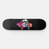 Roken Skeleton Cowboy Skateboard (Horizontaal)
