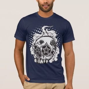 Roken Suiker Skull T-shirt